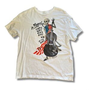 Converse Skeleton Graphic Tee - Red, Blue, Black